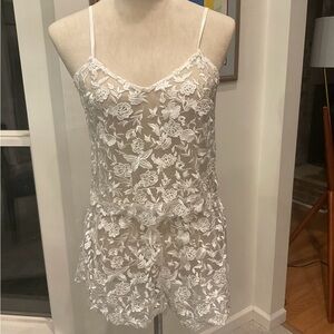 Le Rose Lace Top and Short Set